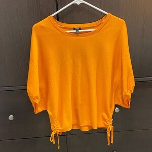 Express Sweater Blouse with Side Ties
